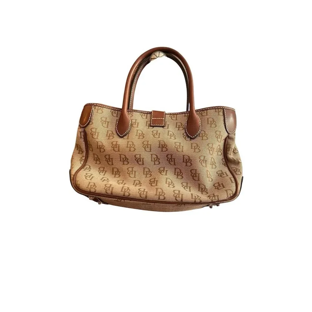 Dooney & Bourke Women's Brown‎ DB Monogram Satchel Handbag